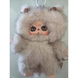 Baby Three WaLongLong Brown Gray Snuggles - New